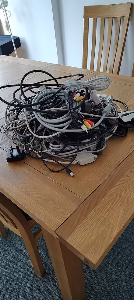 Photo of free Assorted computer, phone cables (Wistaston, Crewe CW2) #1