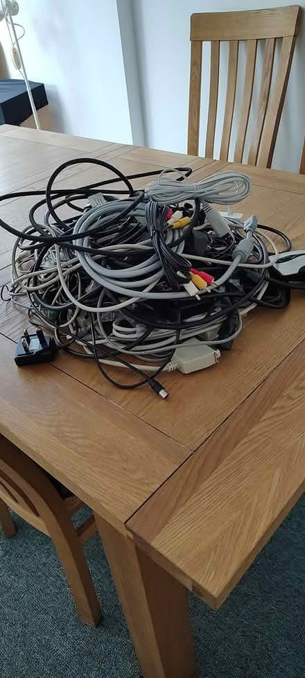 Photo of free Assorted computer, phone cables (Wistaston, Crewe CW2) #1