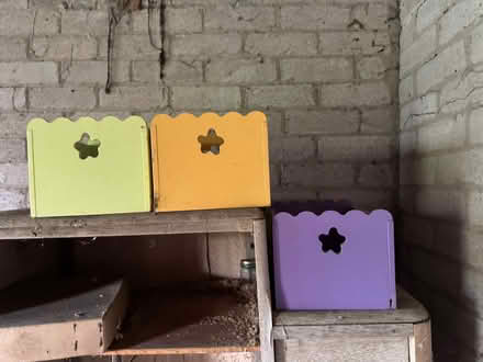 Photo of free 3 small children’s storage boxes (Penrith CA11) #1