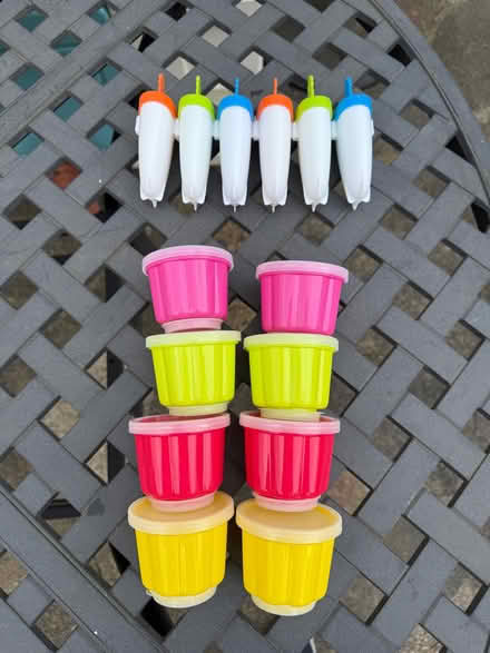 Photo of free Children's Jelly (x8) & Lolly (x6) Moulds (Spring Park CR0) #1