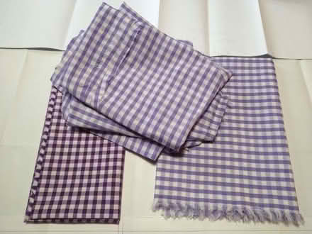 Photo of free Gingham polycotton fabric (West Croydon CR0) #1