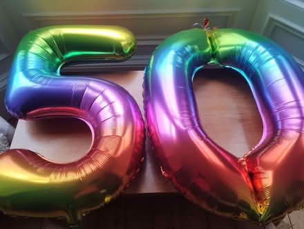 Photo of free 50th birthday balloons (Stockbridge EH4) #1