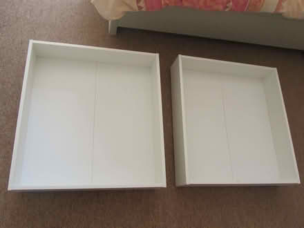 Photo of free Ikea Vardö white underbed storage drawers / boxes (Henleaze BS9) #1