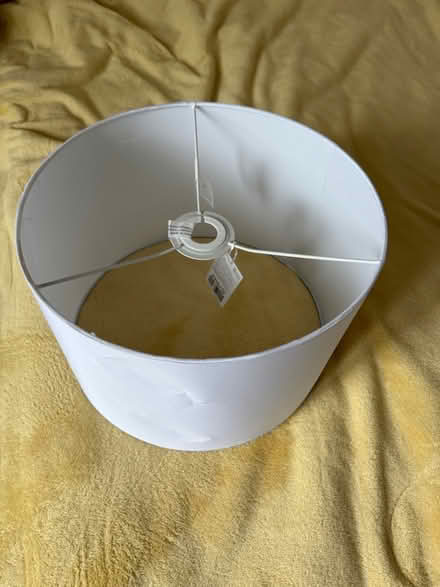 Photo of free lamp shade new white (Hendon, NW4, Brent Street) #1