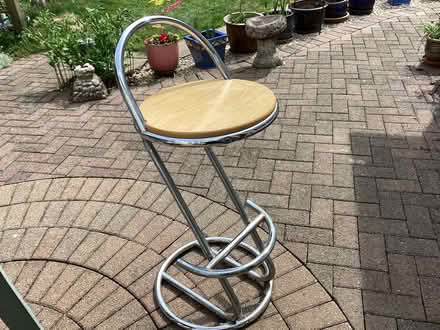 Photo of free Bar stool. (Banstead SM7) #1