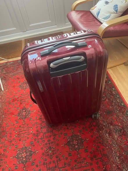 Photo of free John Lewis wheelie case, maroon, large (Norbiton KT2) #3