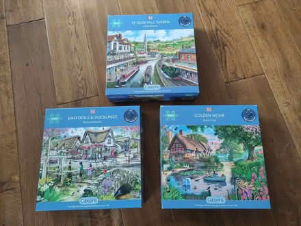 Photo of free 1000-piece jigsaw puzzles (Darby Green GU17) #1