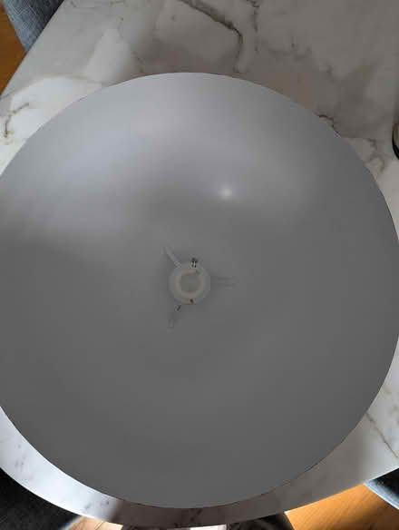 Photo of free Red metal pendant ceiling light (Ealing W13) #3
