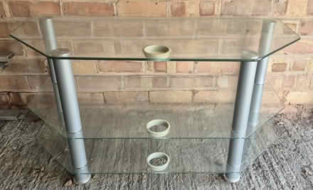 Photo of free Glass TV Stand (Olton B92) #1