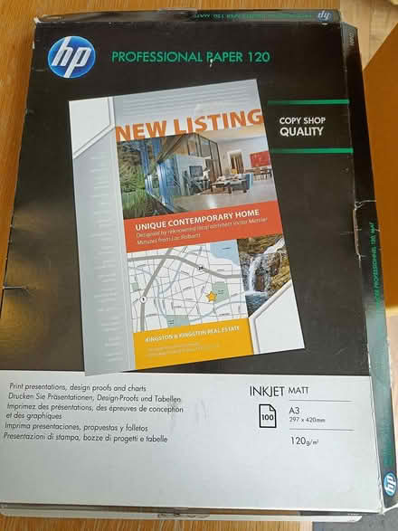 Photo of free A3 printer paper (GU2 Stoughton) #1