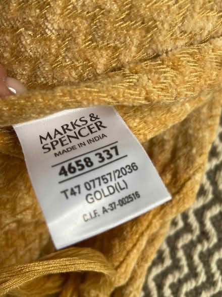 Photo of free Large yellow blanket (Marsh LA1) #2