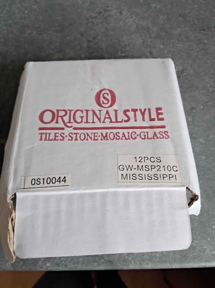 Photo of free 12 glass tiles (Dunton Green TN13) #1