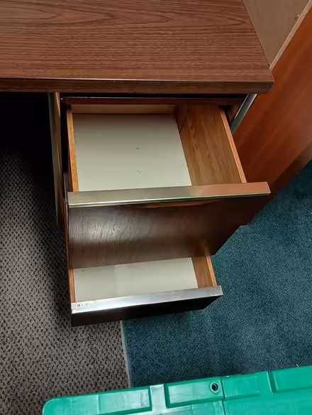 Photo of free Office desk – “L” shape (Yonge/Sheppard) #3