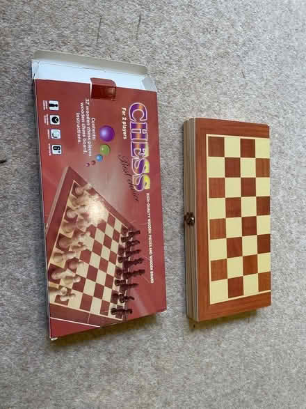 Photo of free Wooden chess set (Tilehurst RG30) #1