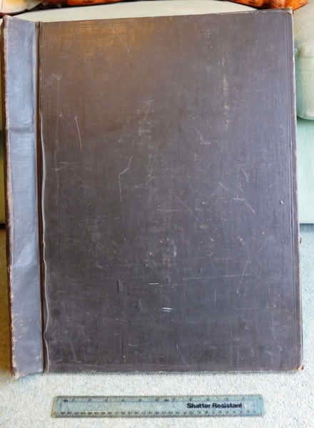 Photo of free Very large portfolio binder almost 100 years old (Hove Park area BN3) #1