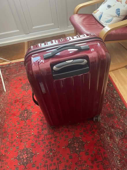Photo of free John Lewis wheelie case, maroon, large (Norbiton KT2) #2
