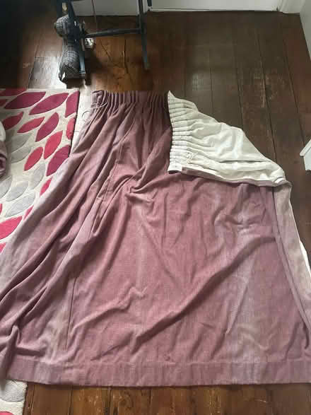 Photo of free Mauve curtains (Hitchin SG5) #1