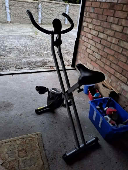 Photo of free Folding exercise bike (Sheringham NR26) #2