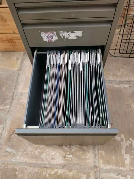 Photo of free 3 drawer filing cabinet (North Wootton BA4) #1