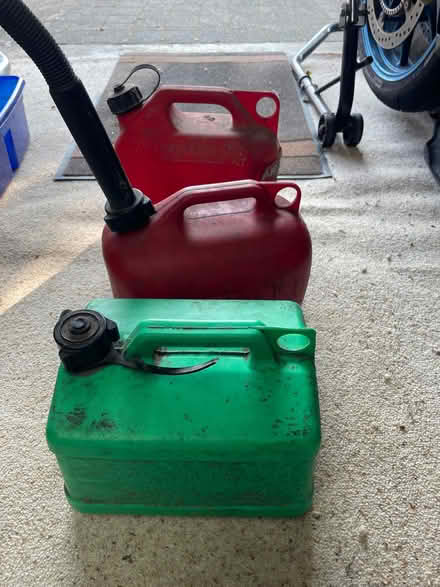 Photo of free Petrol cans x3 (Bognor Regis PO21) #1