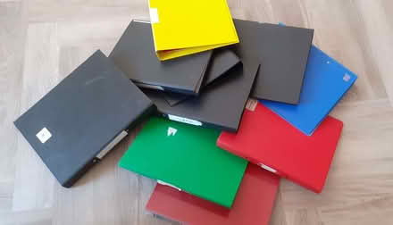 Photo of free 25x A4 Ring Binders + filing sleeves (Dunston LN4) #1