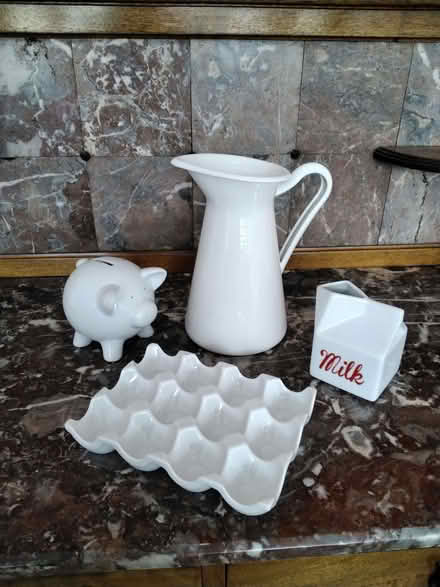 Photo of free White jug and other decorative items (Allerton L18) #1