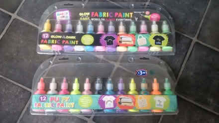 Photo of free puffy/gitd fabric paint (Highbridge TA9) #1