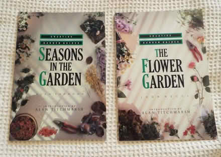 Photo of free 2 x Alan Titchmarsh Gardening books The Flower Garden & Seas (Bingham NG13) #1