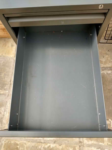 Photo of free 3 drawer filing cabinet (North Wootton BA4) #2
