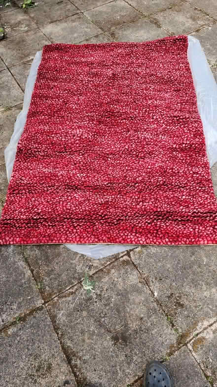 Photo of free Red wool rug (Welshpool SY21) #1