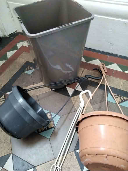 Photo of free Outdoor terracotta and plastic gardening pots (Allerton L18) #2