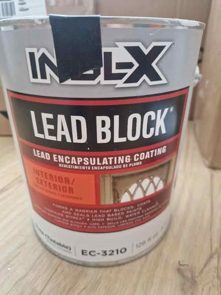 Photo of free Lead block paint (Gidea Park RM2) #1