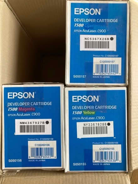 Photo of free Epson developer cartridges (Watchfield SN6) #1