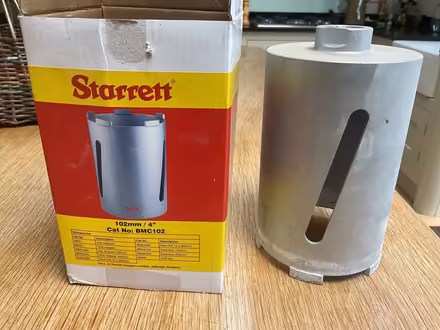 Photo of free Brick/masonry diamond core drill 102mm (Lodge Moor S10) #1