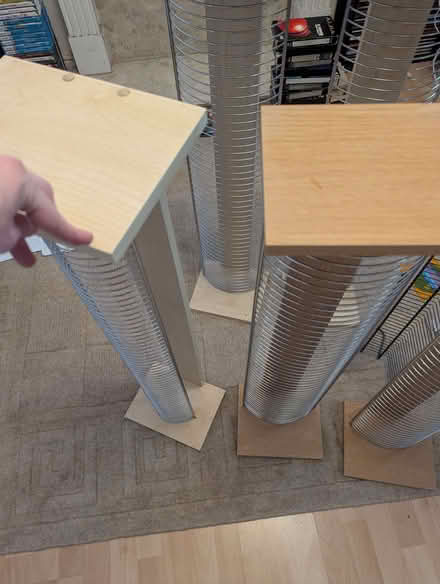 Photo of free 4 DVD racks and 1 CD rack (Whoberley CV5) #1