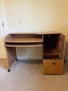 Photo of free Work Desk, leather office chair (Southwest Boulder) #2