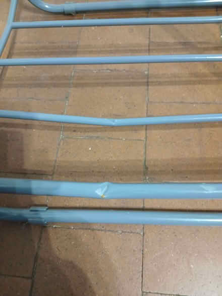 Photo of free Metal clothes hanging rail (Copthorne SY3) #2