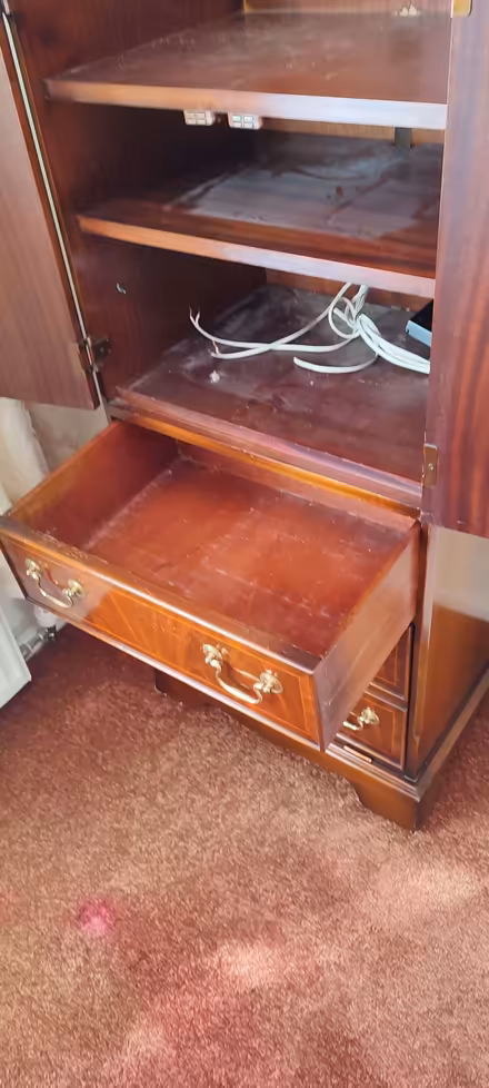 Photo of free Reproduction mahogany HiFi Cabinet (Sigglesthorne HU11) #2