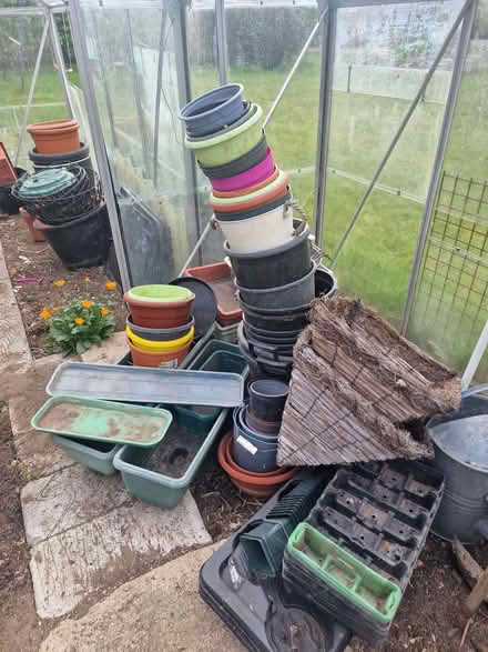 Photo of free large quantity flower pots and seed trays (Lye Valley OX4) #1