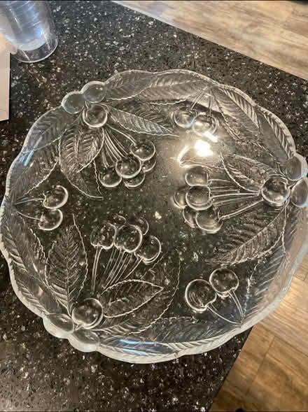 Photo of free Crystal platter (Streetsville) #2