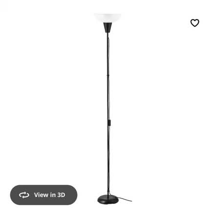 Photo of free IKEA Uplighter stand lamp, used in working condition (Furzton MK4) #1
