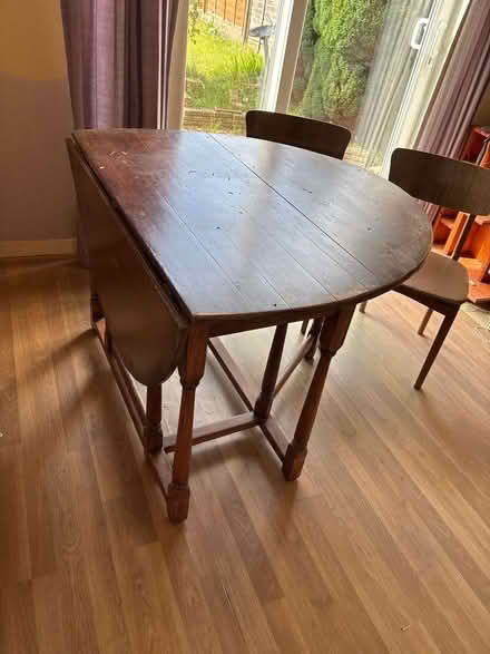 Photo of free Antique Drop leaf table (Dothill TF1) #1
