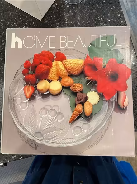 Photo of free Crystal platter (Streetsville) #4