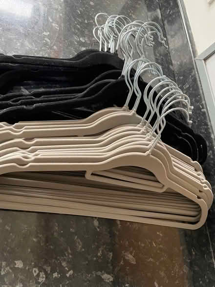 Photo of free Coat hangers x 36 ish, adult clothing size (Marshalswick AL4) #2