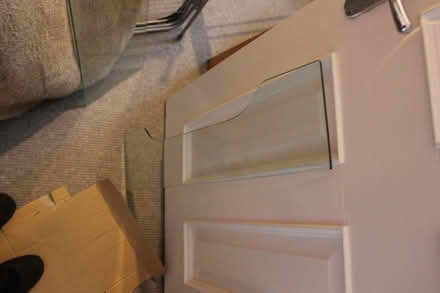 Photo of free glass and mirror shelves from old G-plan unit (Rowanfield GL51) #2