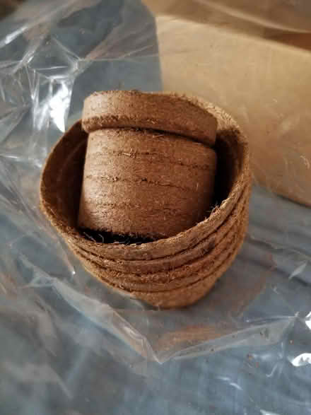 Photo of free 5 coconut fibre plant pots (Gloucester) #2