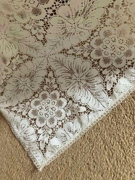 Photo of free Cream lace bedspread (Goffs Oak EN7) #2