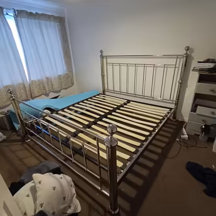 Photo of free Super King-size metal bedframe (Broadstairs CT102DP) #1