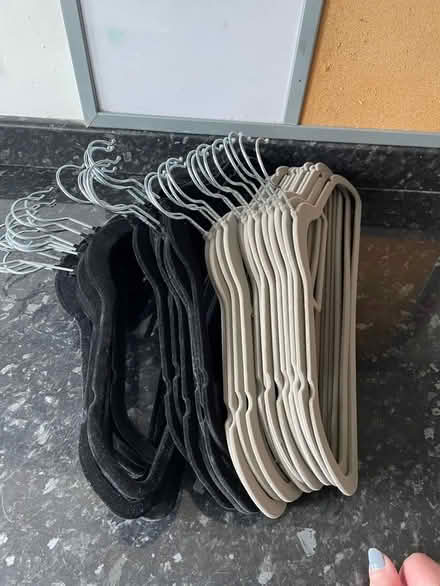 Photo of free Coat hangers x 36 ish, adult clothing size (Marshalswick AL4) #1