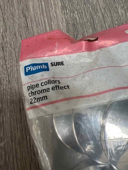 Photo of free 5 pack of pipe collars. Unopened. (Southsea PO4) #2